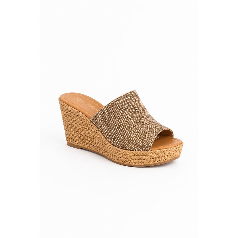 Seychelles Spa Wedge in Bronze Metallic size 9.5